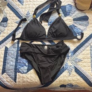 Elegant Black Bikini Set